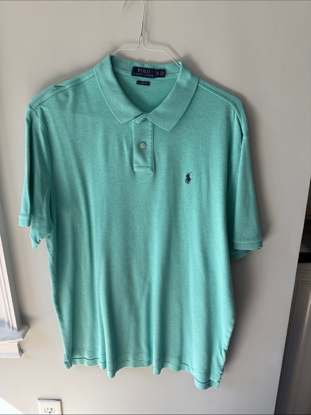 Polo by Ralph Lauren Teal Green Short-Sleeve Polo